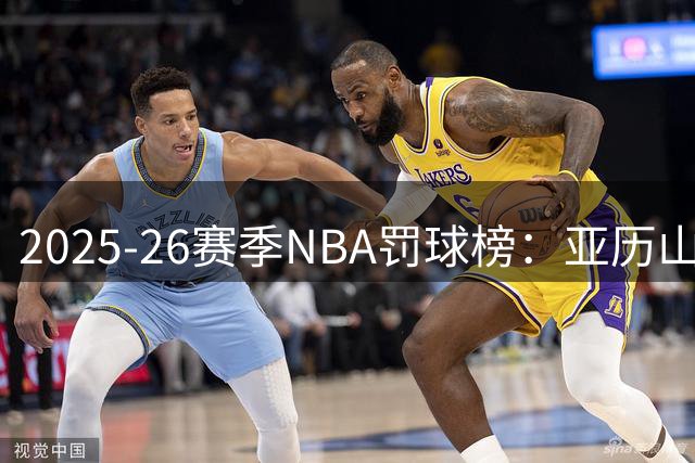 2025-26赛季NBA罚球榜：亚历山大领跑 东契奇紧随其后